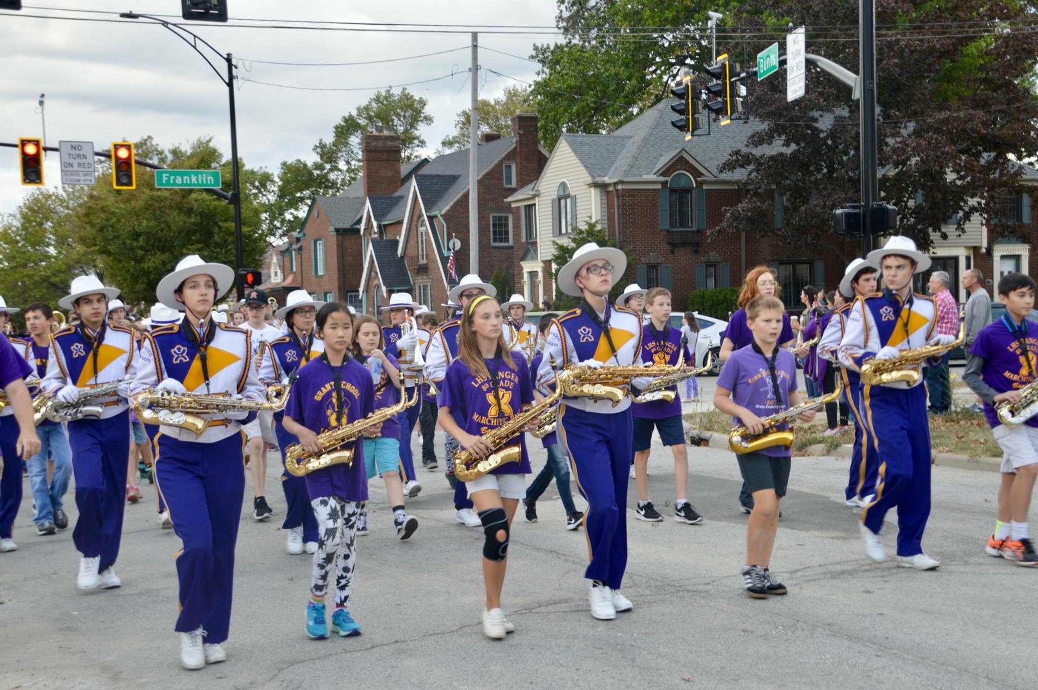 The Lakewood Ranger Marching Band