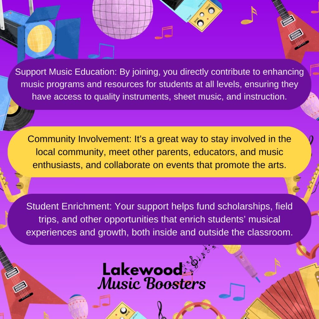 Join Lakewood Music Boosters